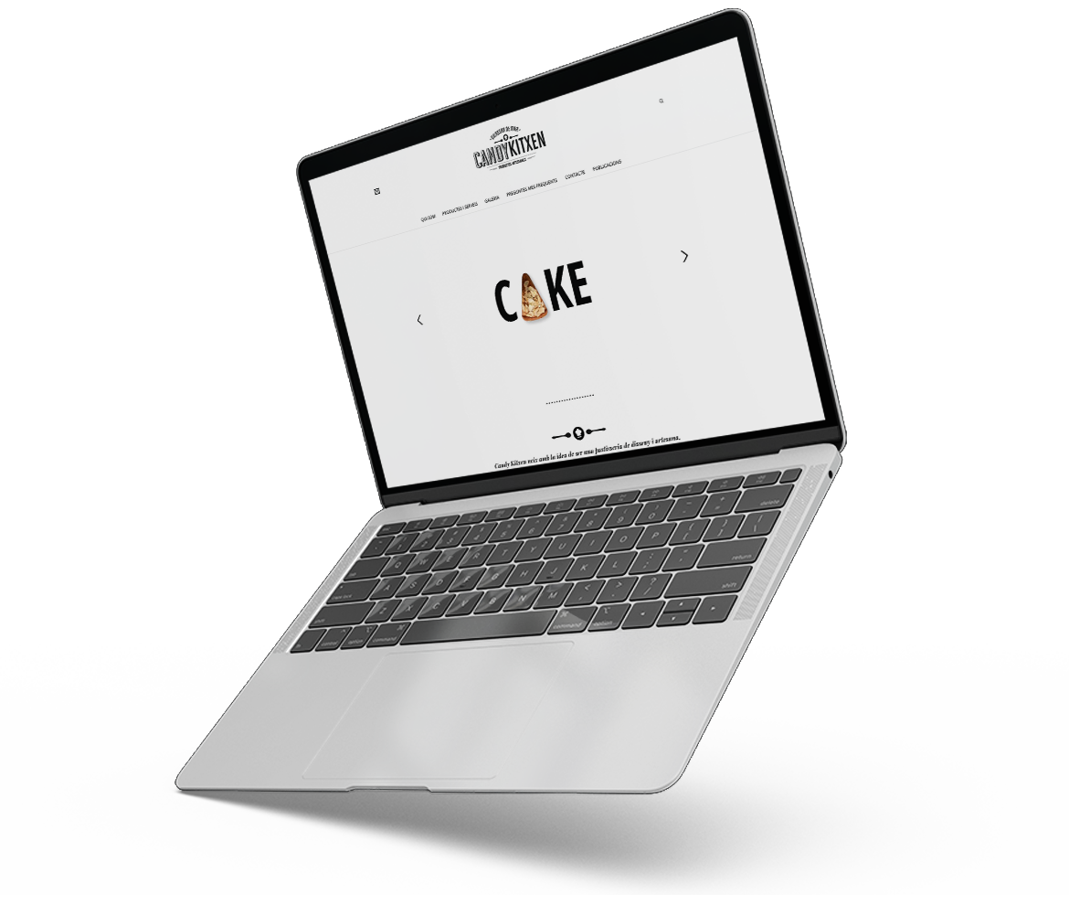 web e-commerce candy kitxen